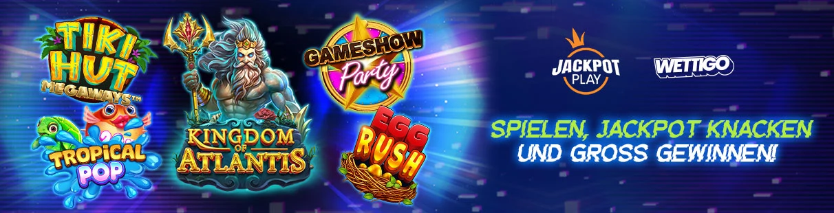 Jackpot-Spiele bei Wettigo Casino