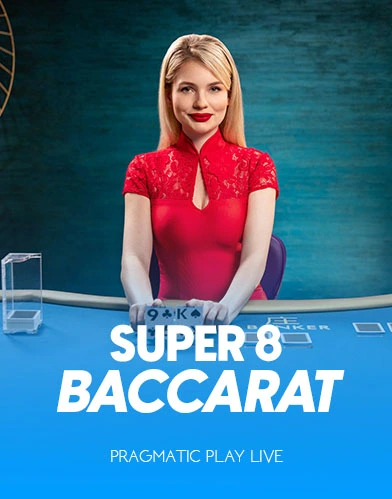 Super 8 Baccarat Live Live-Baccarat mit besondere Super 8 Bonus